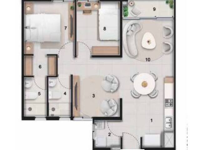 APARTAMENTOS para Venta en Jamundí - 5